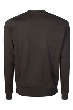 Maglia in cotone marrone PAOLO PECORA | A001F1002345